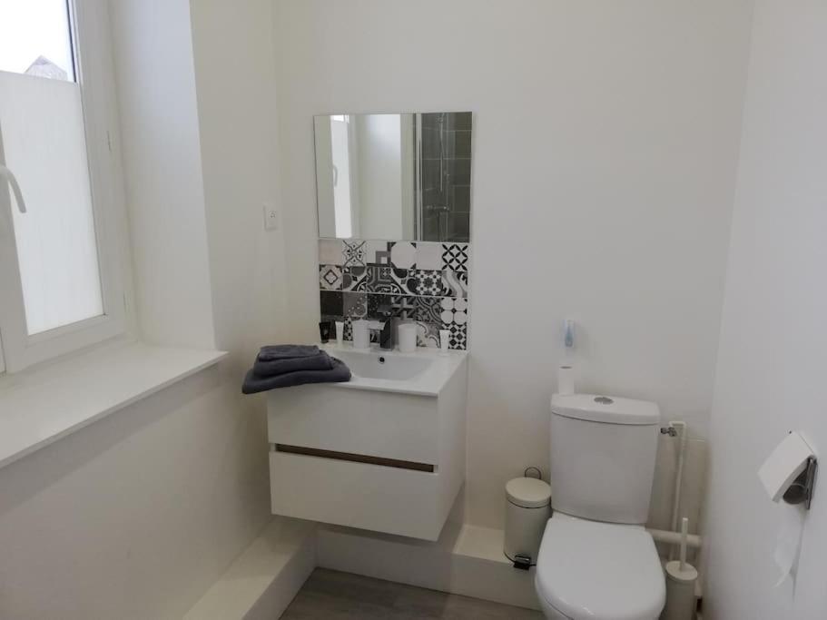 A 2 Pas D'Ici - 200M Du Palais Apartment Fecamp Luaran gambar